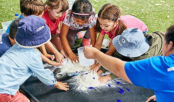 Messy Play at Donwsend SuperCamps